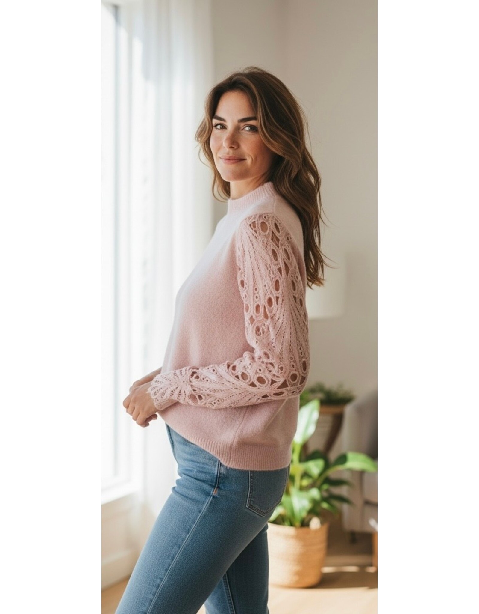 Brussel Trui blush Romance