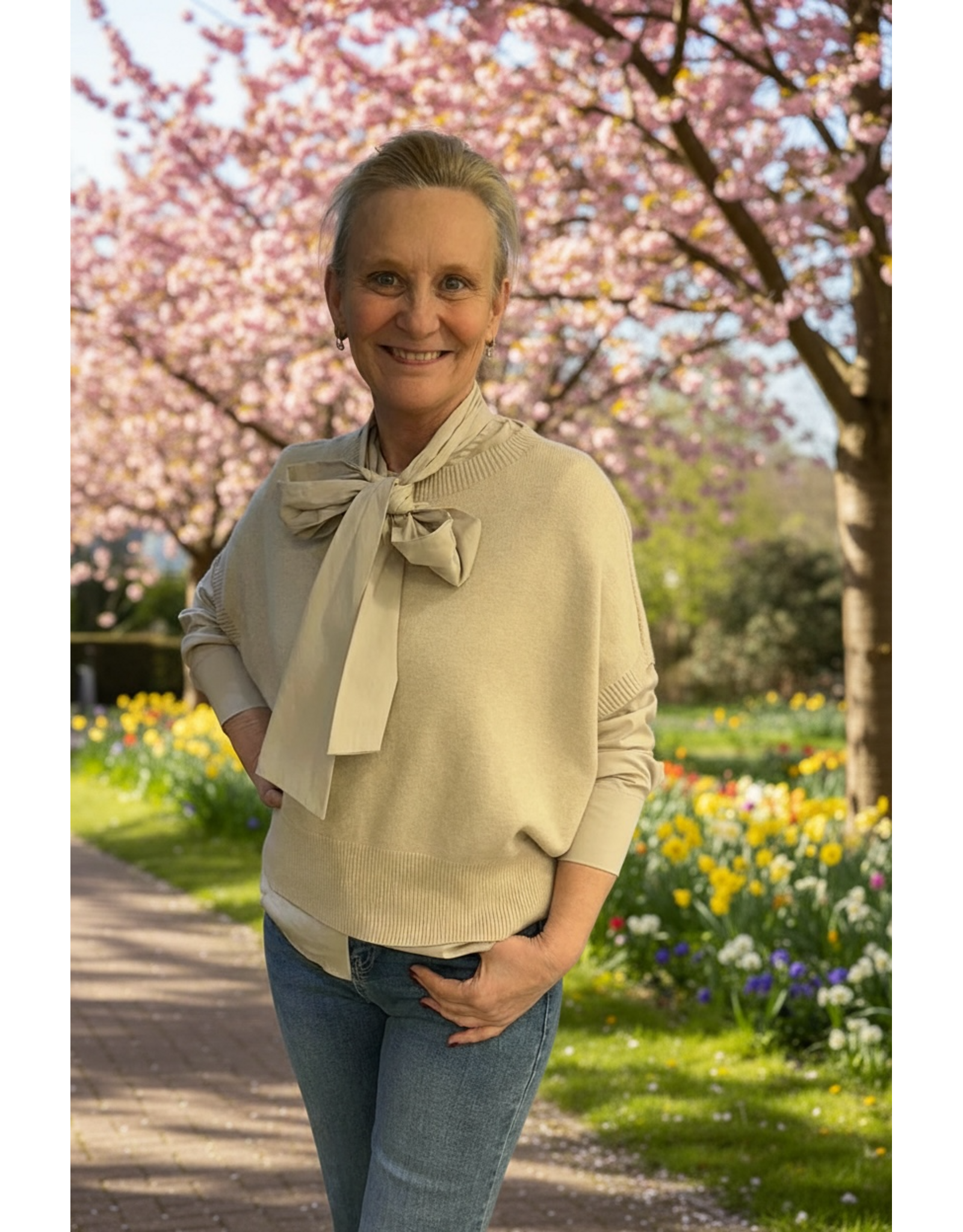 Brussel Trui jolien beige