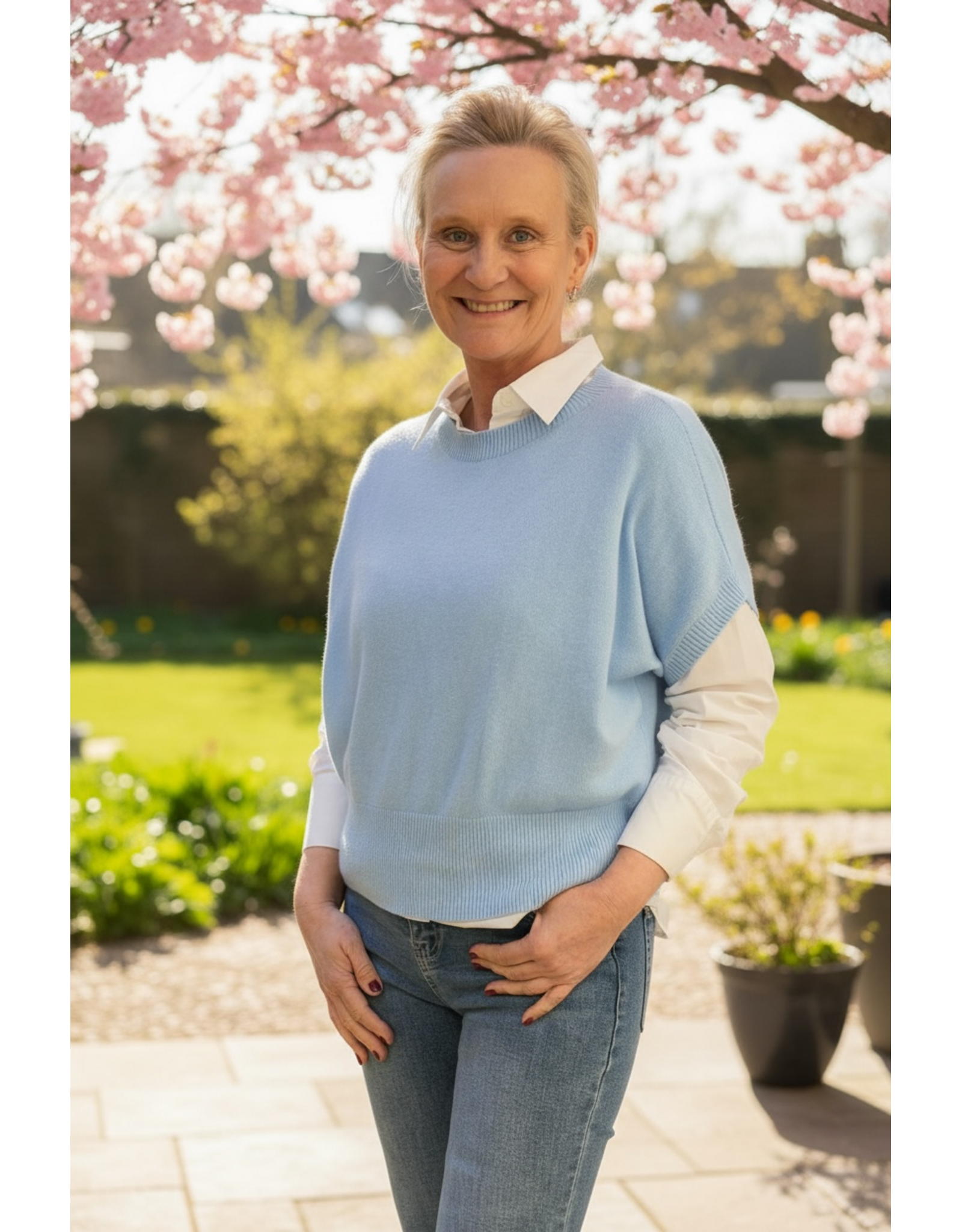 Brussel Trui jolien blauw