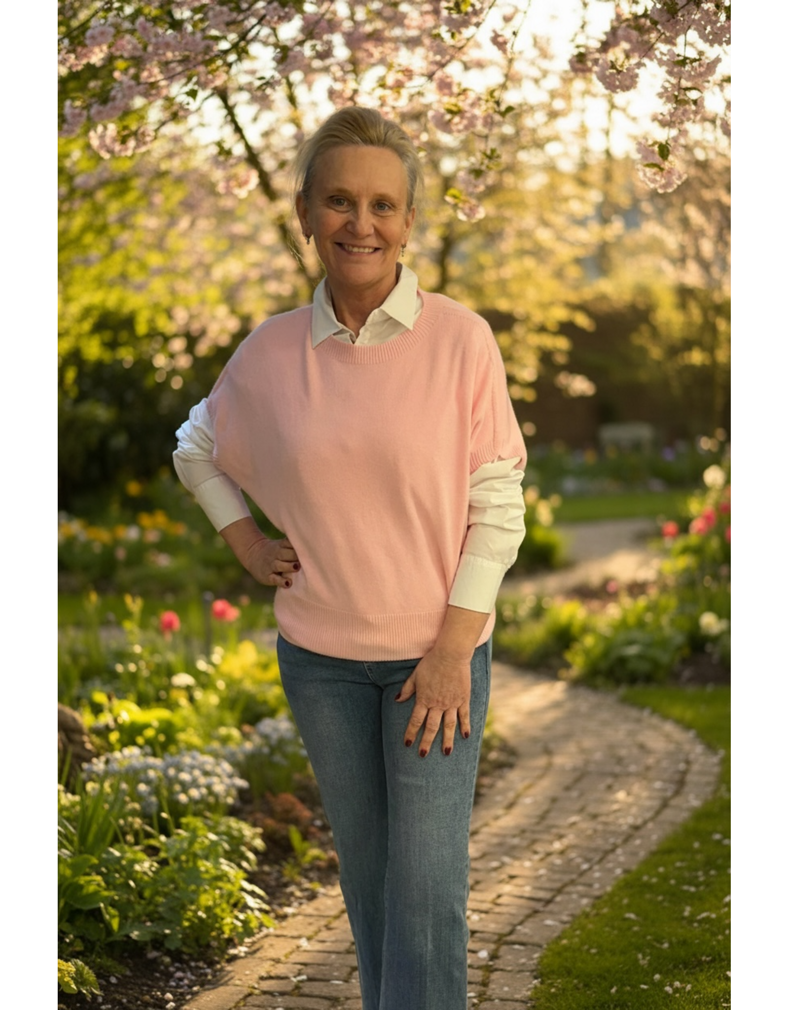 Brussel Trui jolien roze