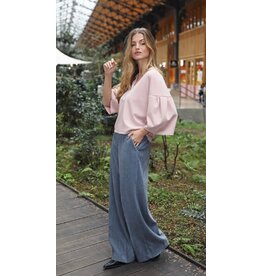 Allerlei Broek Parconi azur blauw