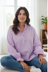 Parijs Bloes Rosalie stripe rose