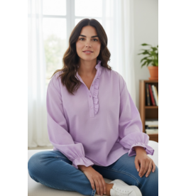 Parijs Bloes Rosalie stripe rose