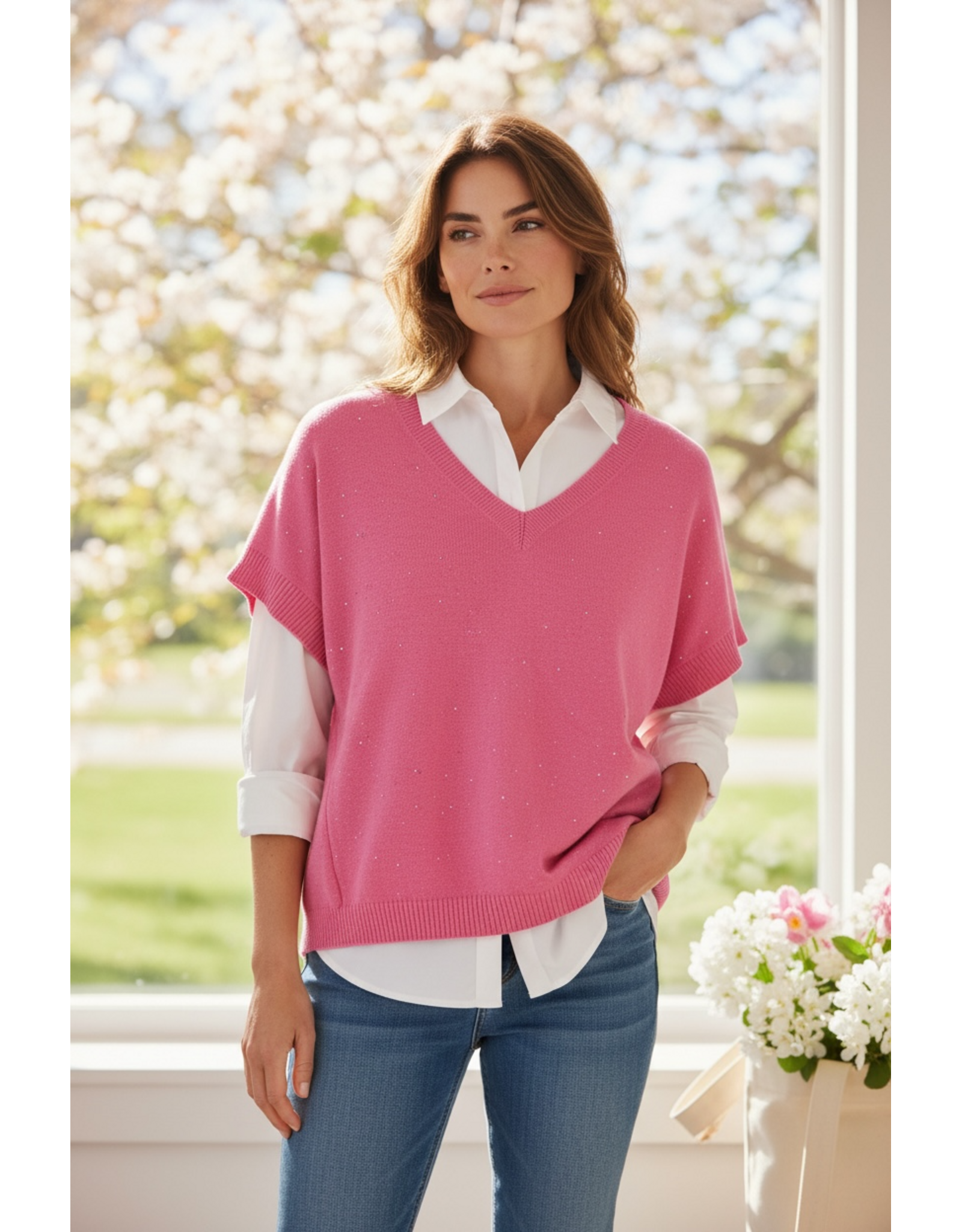 Brussel Trui Aurora roze