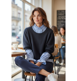 Allerlei Trui Knebba navy