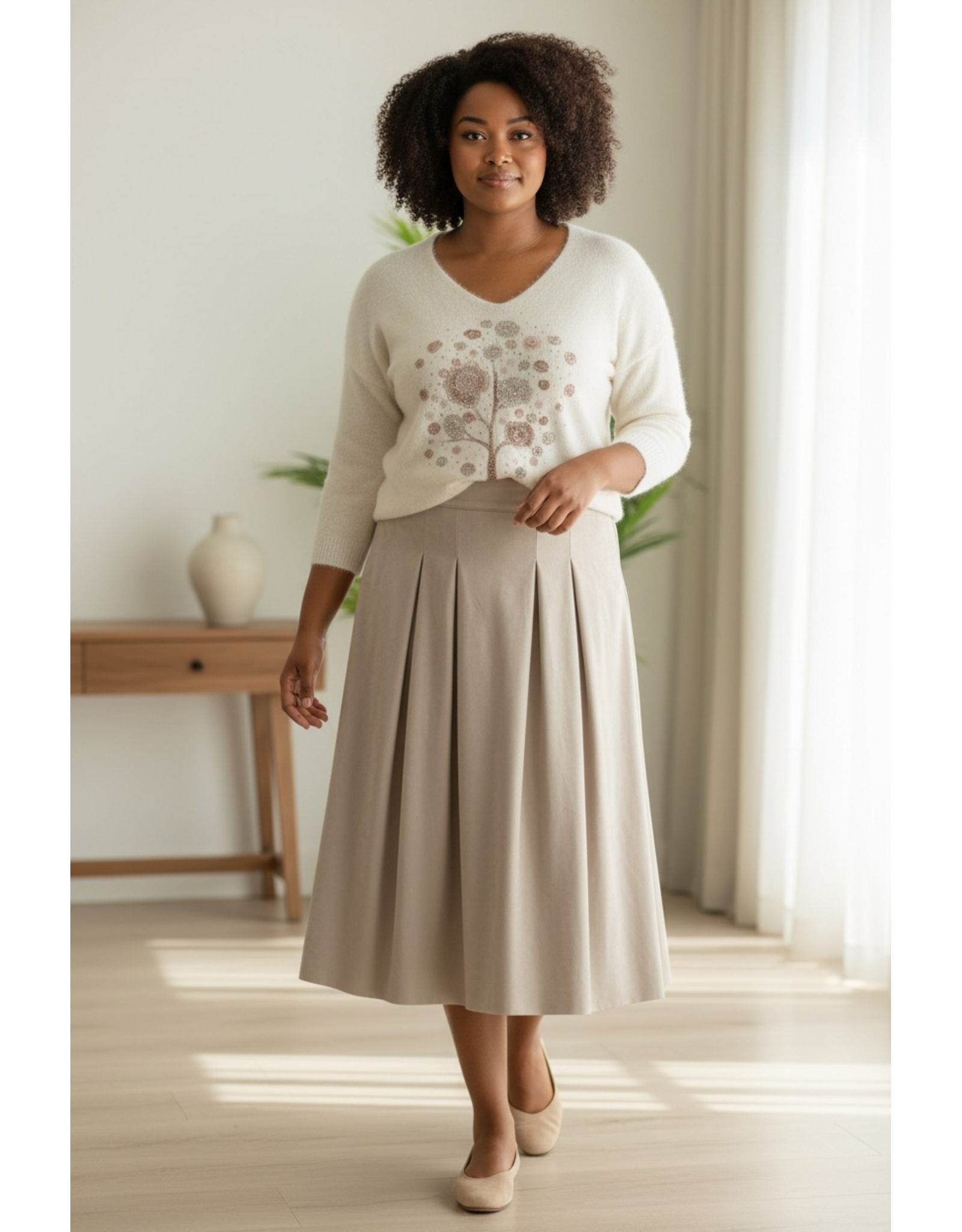 Allerlei Rok Saren beige