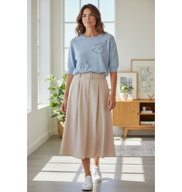 Brussel Rok Elise beige