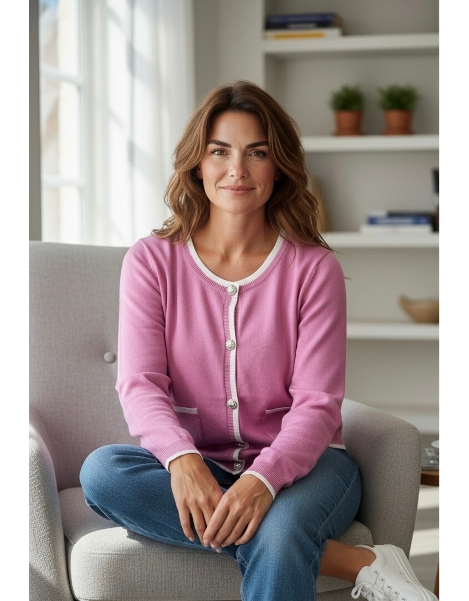 Zeze Gilet Belle Rose