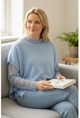 Parijs Bloes Luna blauw