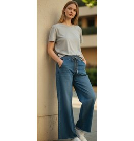 Brussel Broek jeans Zac en zoe met elastiek