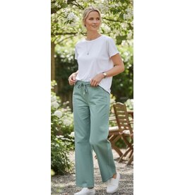 Brussel Broek watergroen met elastiek