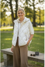 Brussel Bodywarmer pearl luxe