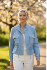 Brussel Jas soft sky