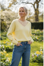 Brussel Trui Julie love geel