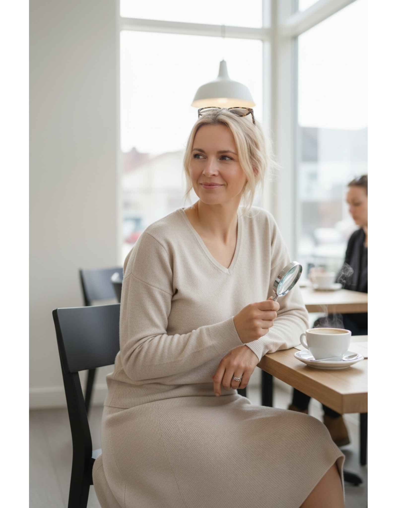 Cream Trui Dela beige