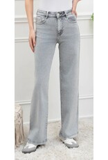 Parijs Broek Folyrose grijs wide leg