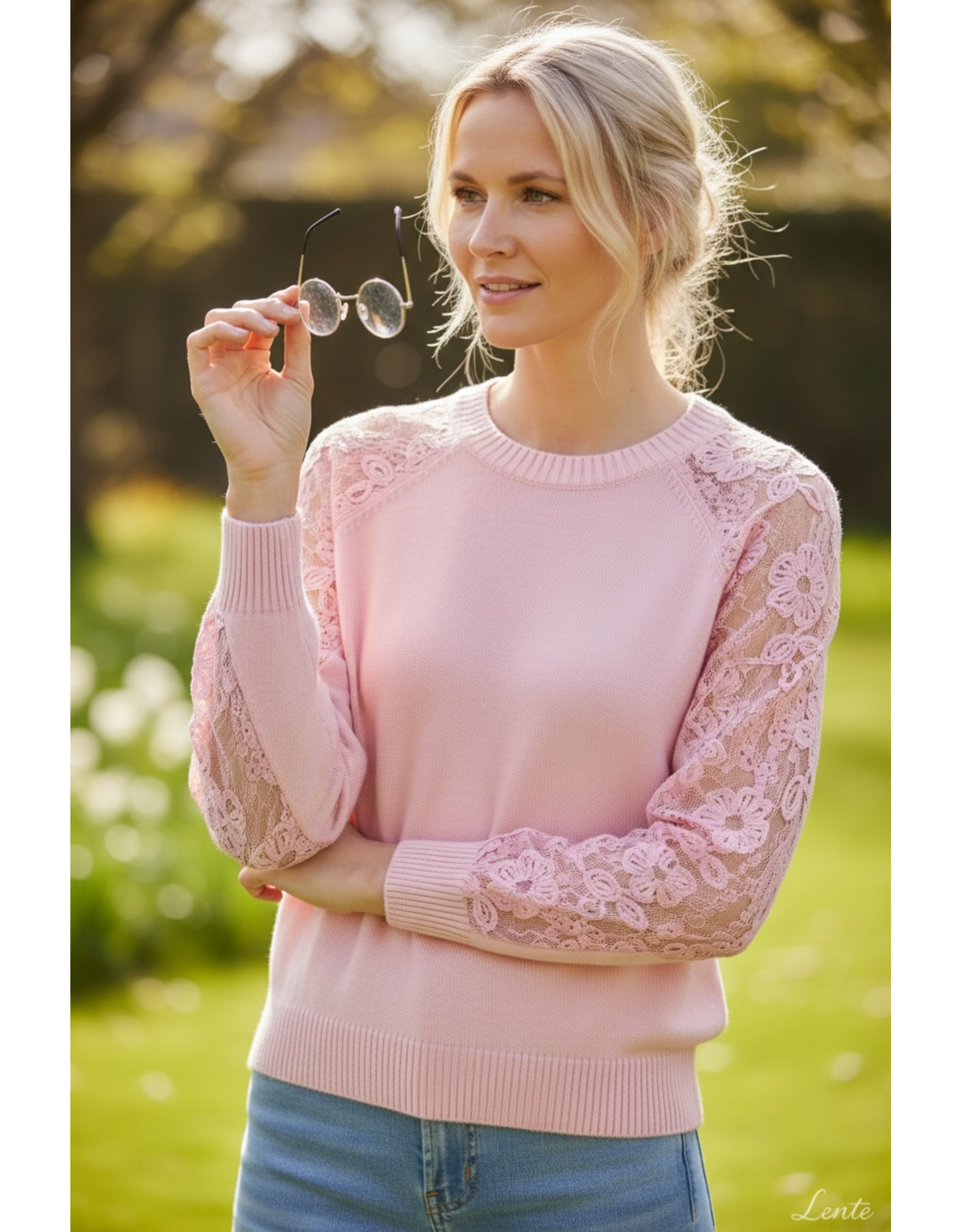 Parijs Trui blush romance