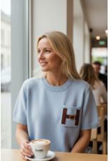 Parijs Trui Juliette soft blue