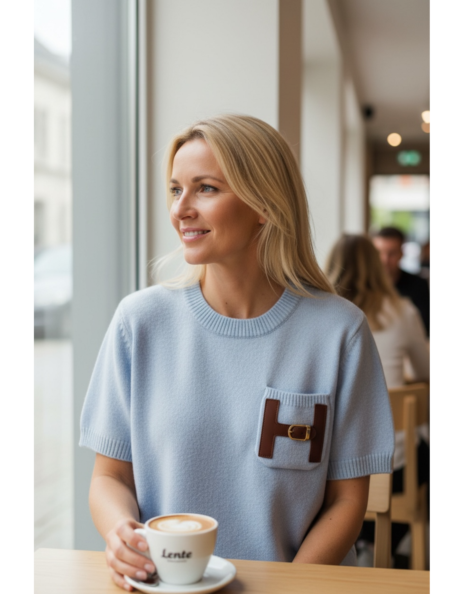 Parijs Trui Juliette soft blue