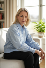 Parijs Bloes Claire soft blue