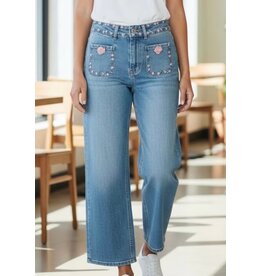 Brussel Broek Zac en zoe bloem