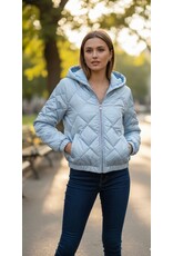 Jas soft pearl blauw