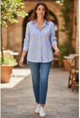 Parijs Bloes sunflower stripe