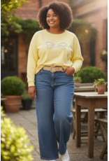 Brussel Trui/sweater Bow bliss vanilla