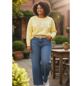 Brussel Trui/sweater Bow bliss vanilla