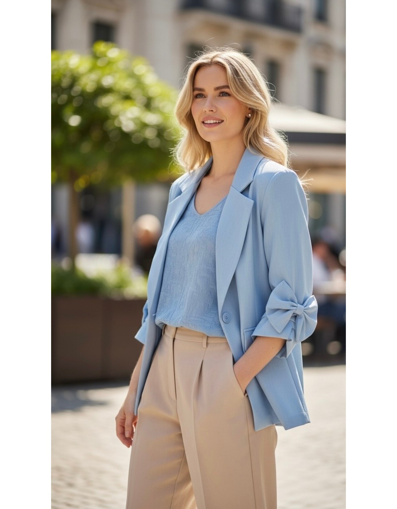 Brussel Jas bleu Colette