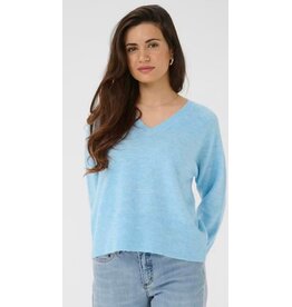 Kaffe Trui Niel powder blue