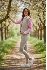 Parijs Gilet beige teddy soft