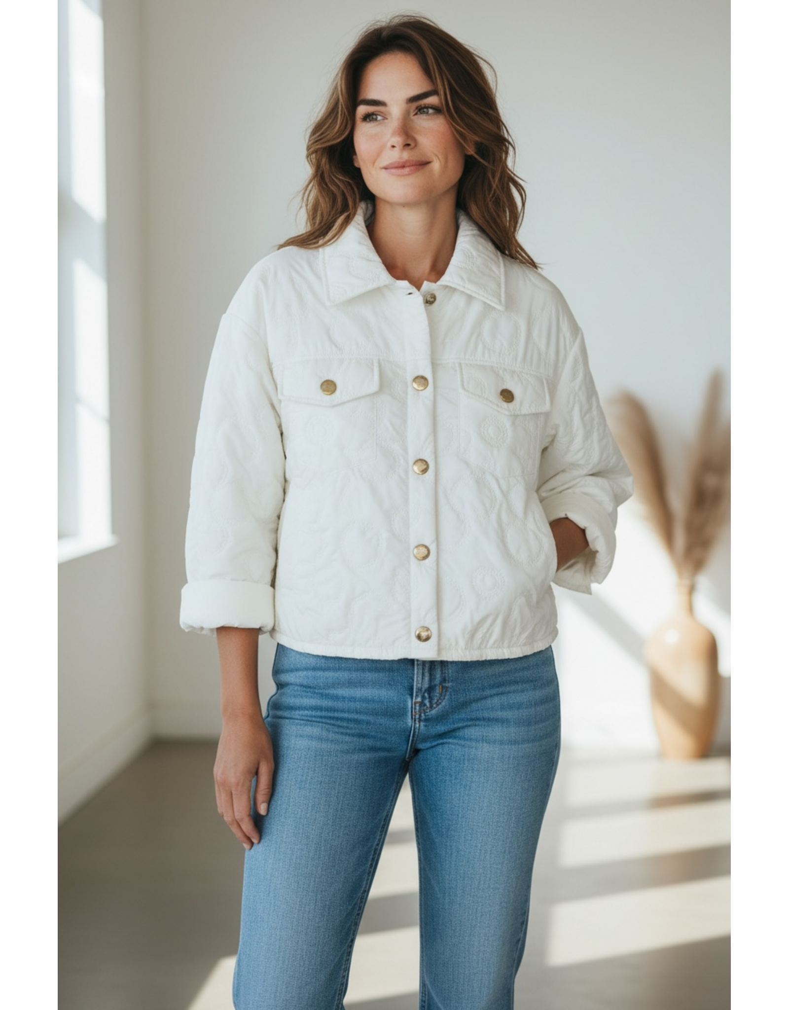 Italie Jas White luxe