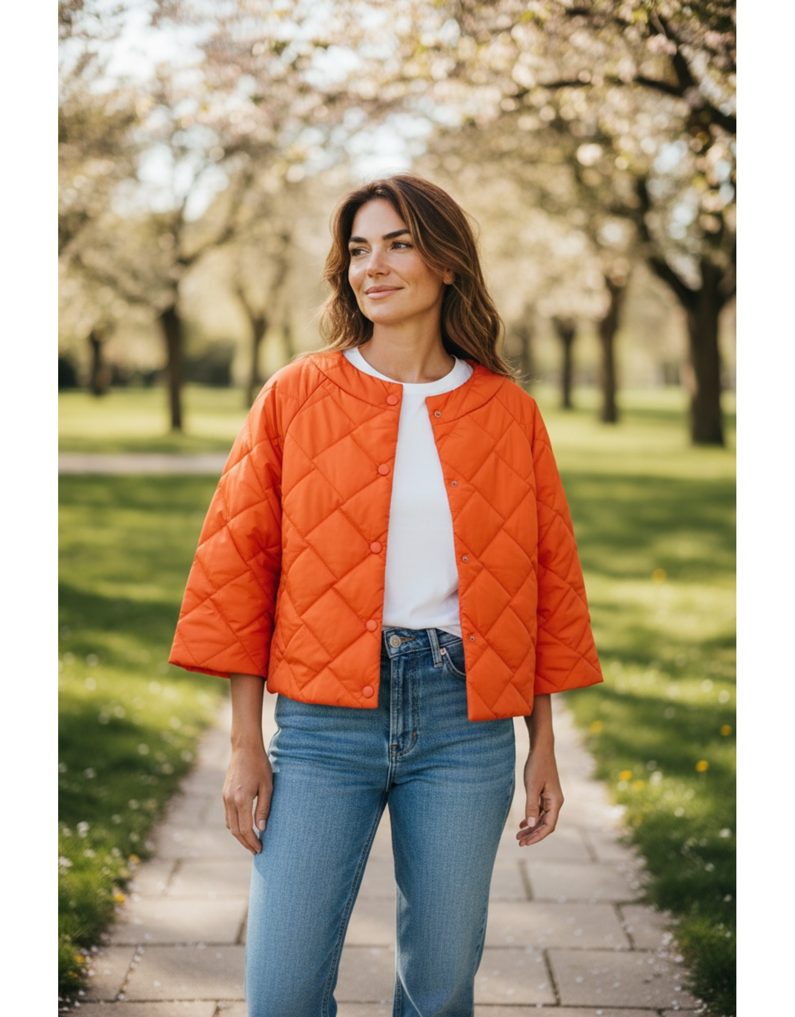 Italie Jas Milano Bella oranje