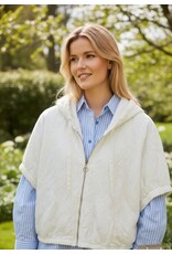 Italie Bodywarmer Luna floral wit