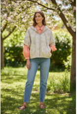 Italie Bodywarmer Luna Floral beige