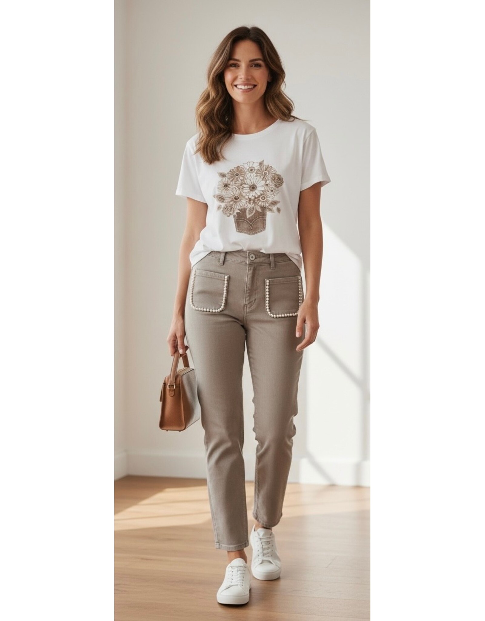 Italie T shirt golden garden