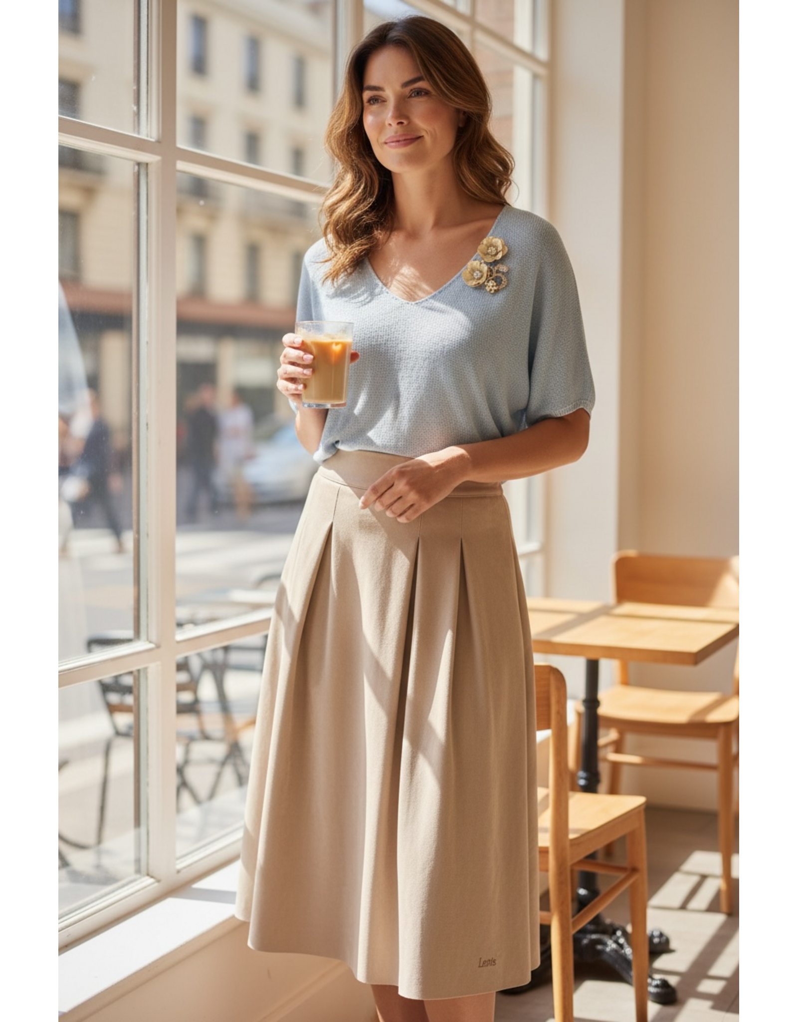 Italie Trui Romantic blauw