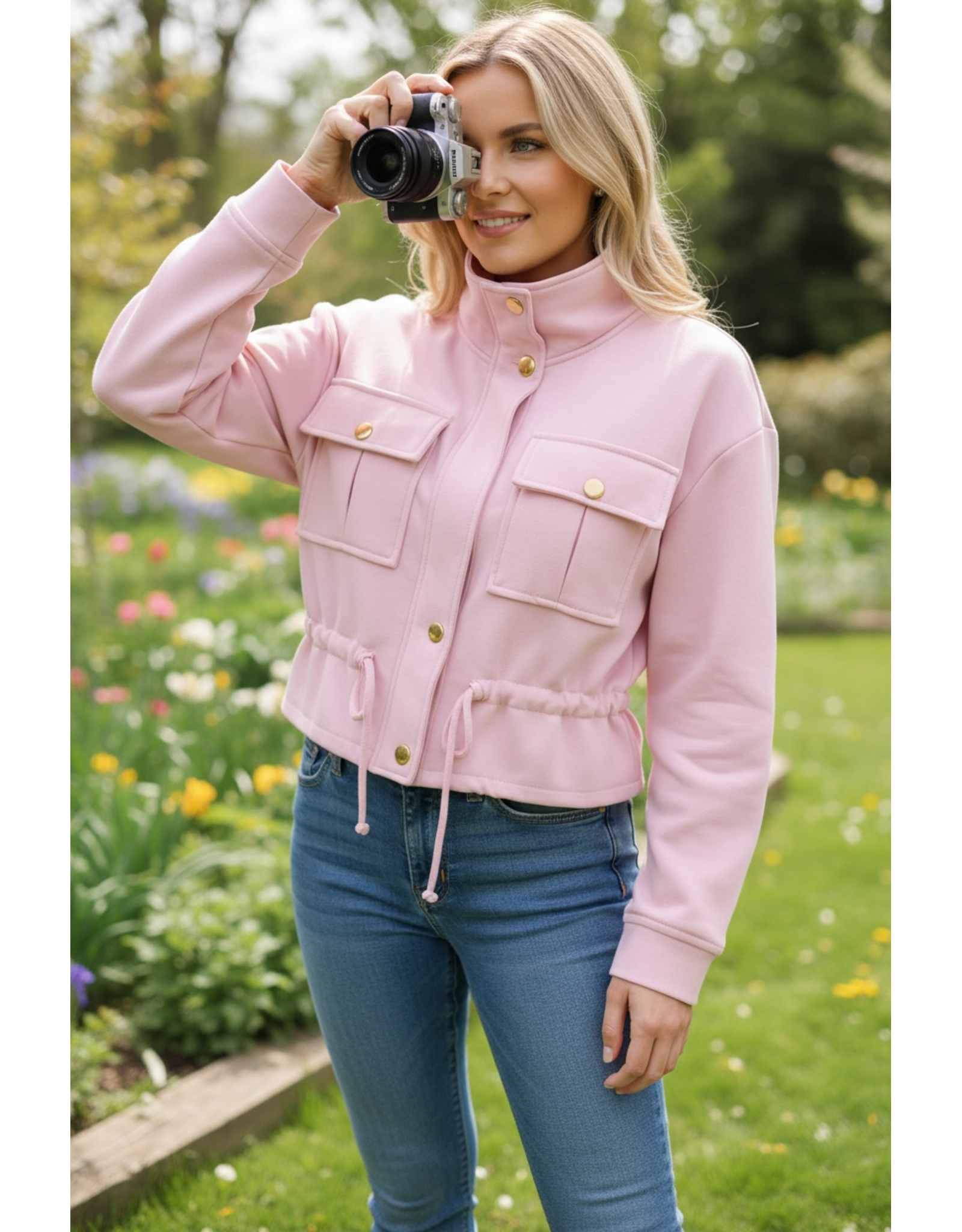 Brussel Jas soft sky roze