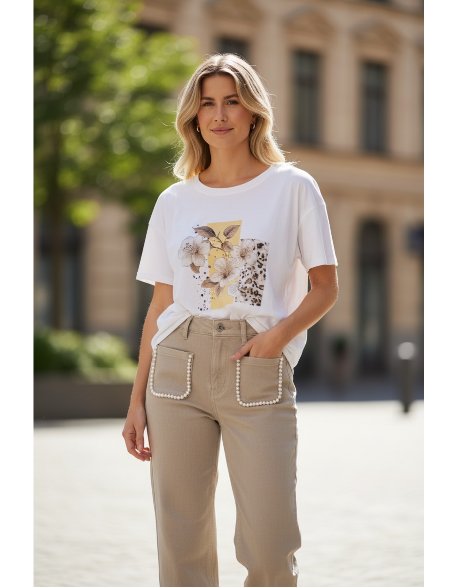 Italie T shirt Soft bloom