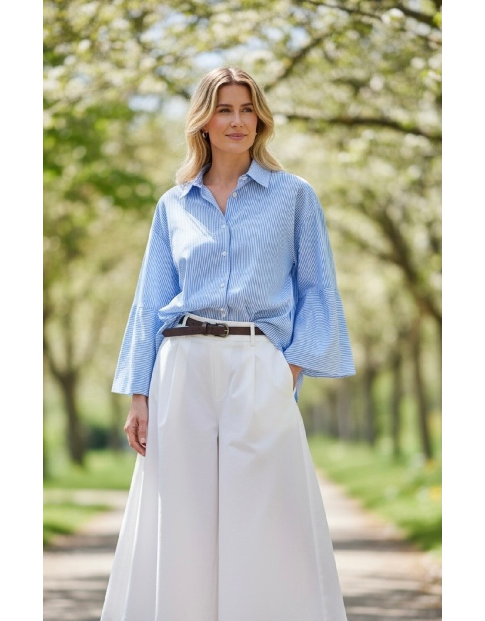 Italie Broek Aria wit