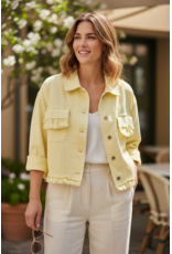 Italie Jas soft Daisy geel