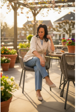 Italie Jas soft spring roze