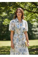 Italie Kleed blue garden