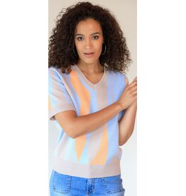 Ivy Beau Trui Vilou sand multi colour