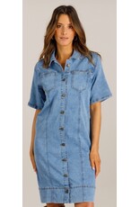 Ivy Beau Kleed Vicky denim