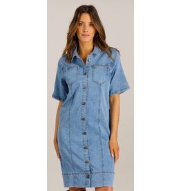 Ivy Beau Kleed Vicky denim