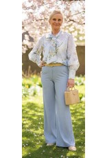 Italie Broek Feline blauw