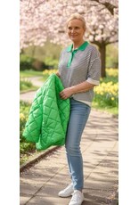 Kaffe Trui Lizza polo streep