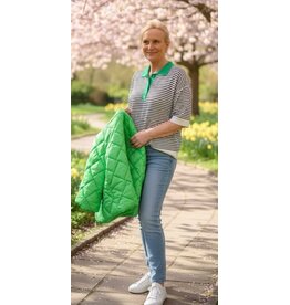 Kaffe Trui Lizza polo streep